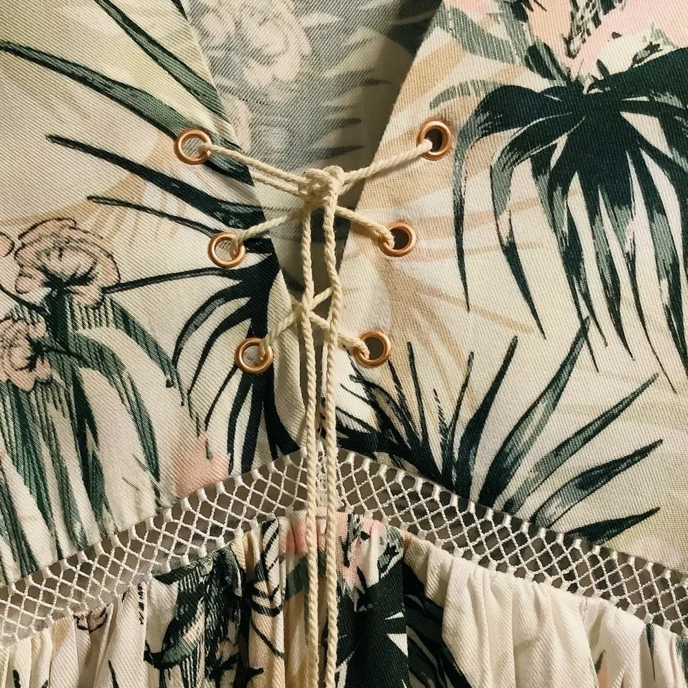 🌟Host Pick Some Days Lovin Boho Coastal Blouse XS - Picture 7 of 8